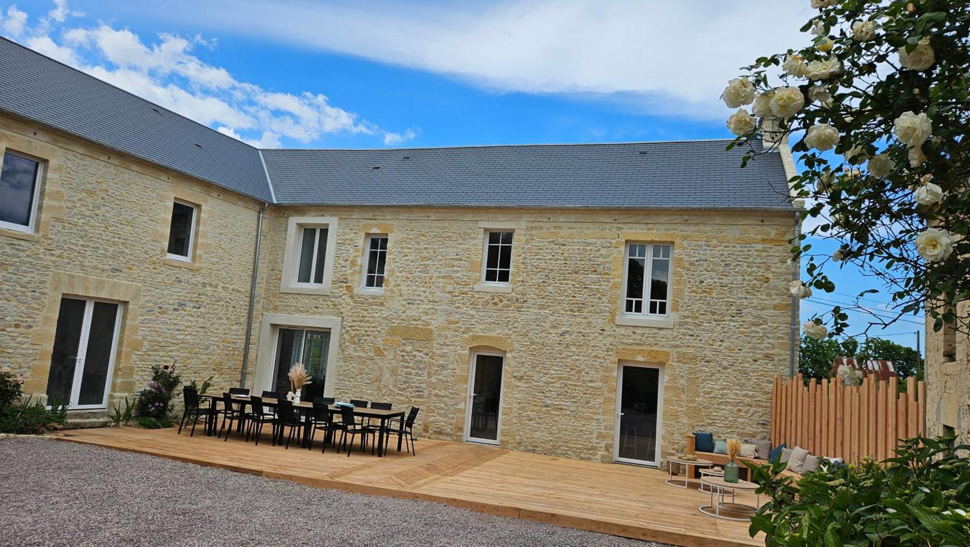 L'Echo Des Vagues Villa Longues-sur-Mer Exterior foto