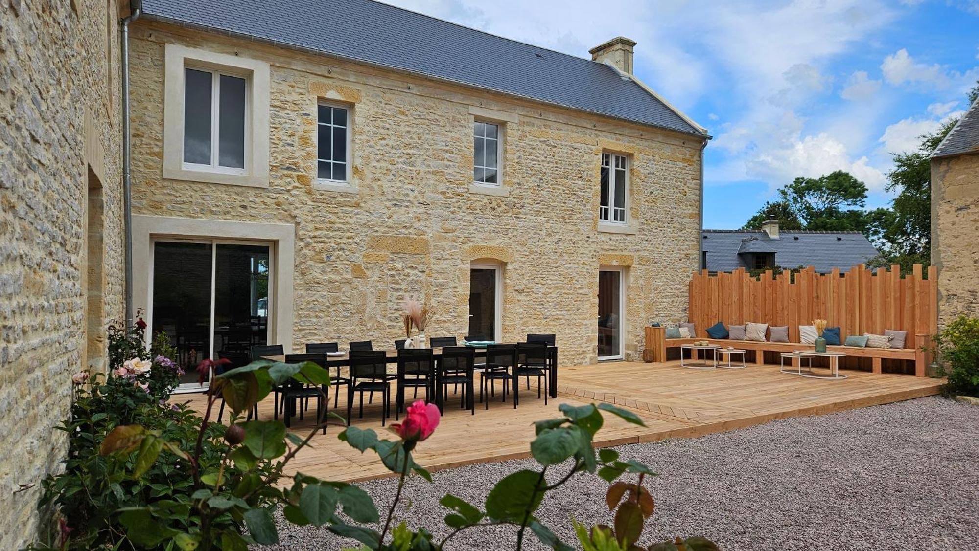 L'Echo Des Vagues Villa Longues-sur-Mer Exterior foto