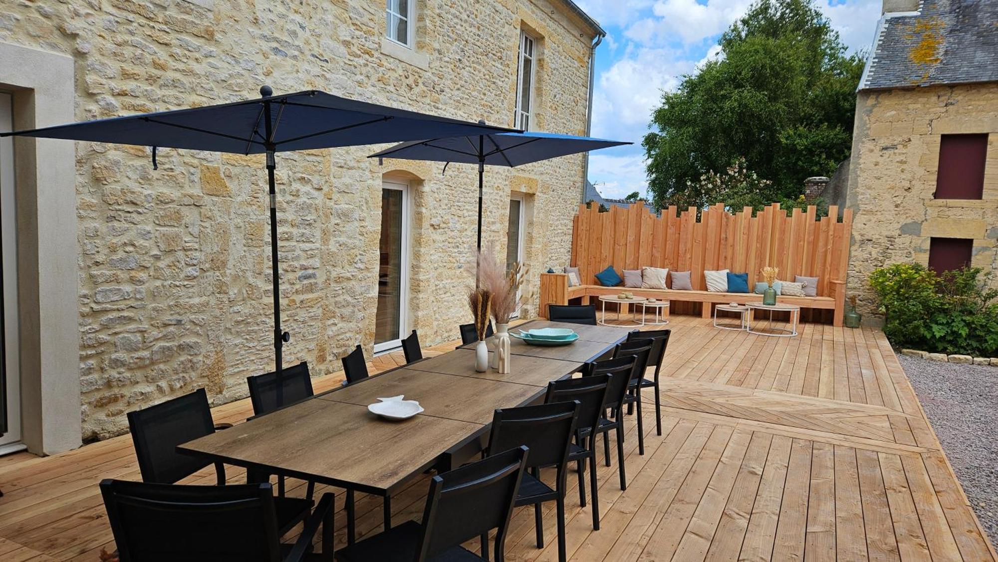 L'Echo Des Vagues Villa Longues-sur-Mer Exterior foto