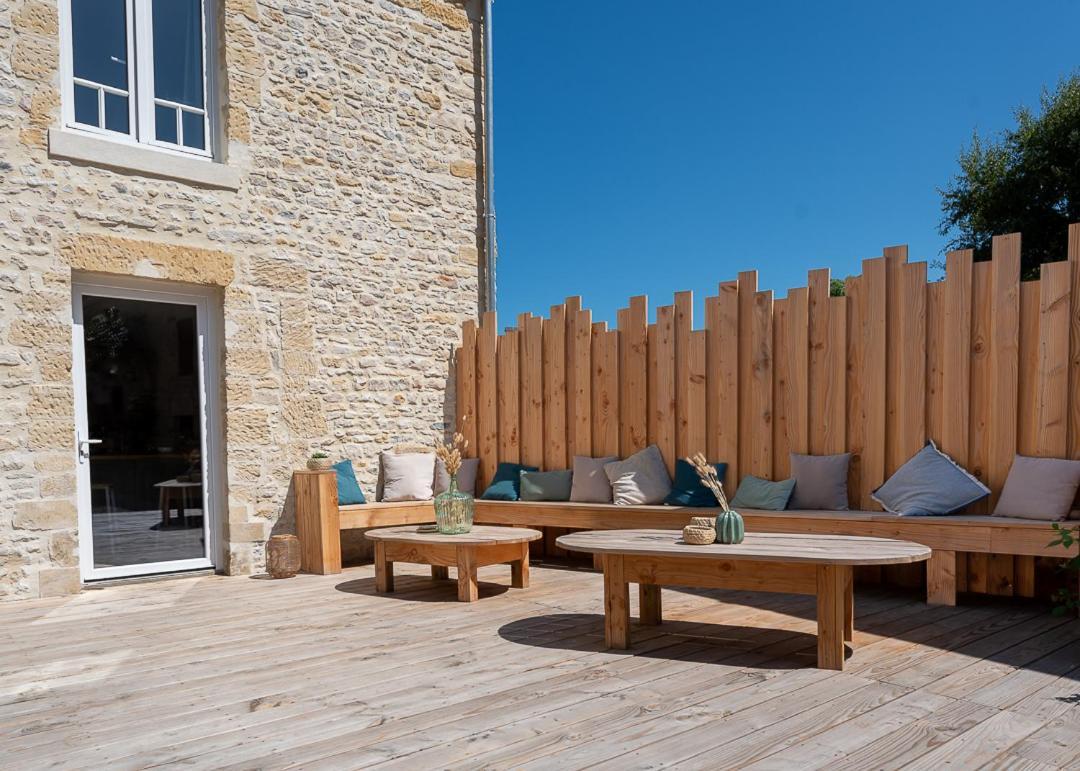L'Echo Des Vagues Villa Longues-sur-Mer Exterior foto